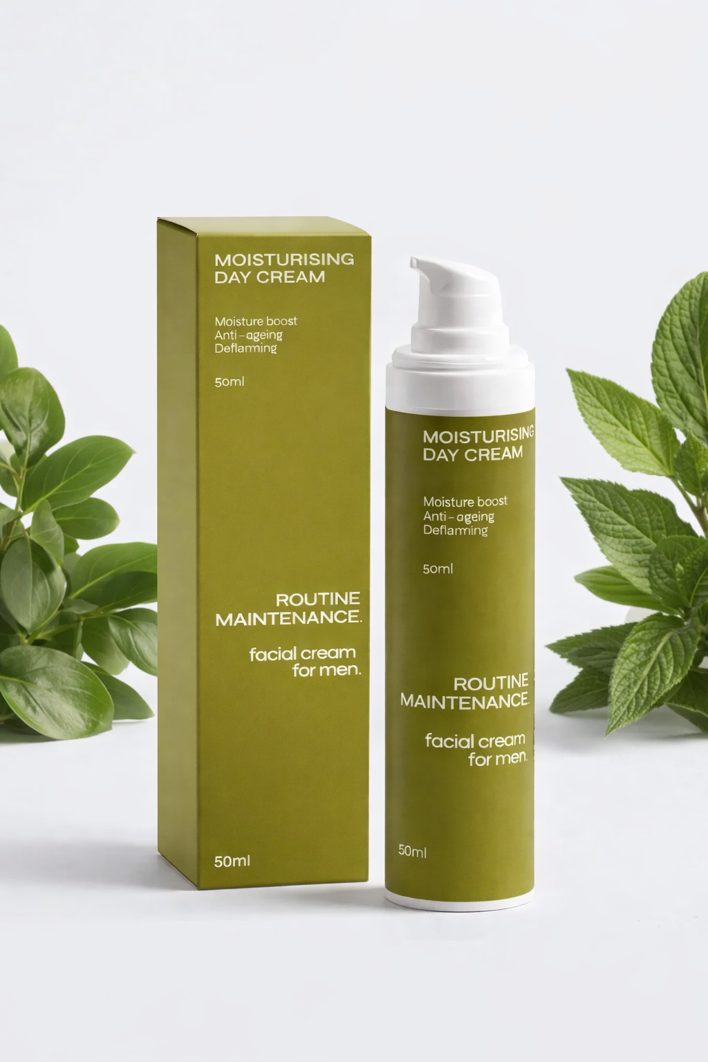 Facial cream, for men